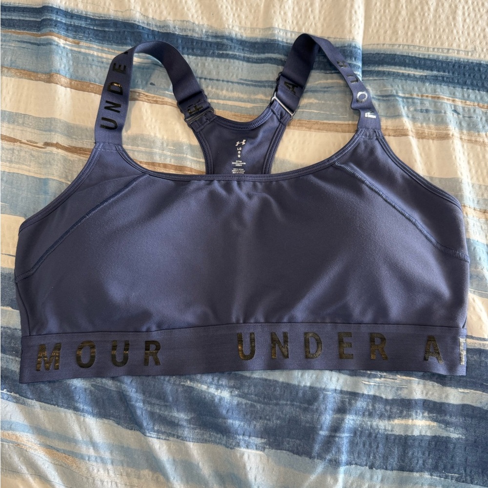 Under Armour Women's Dusty Blue Sports Bra